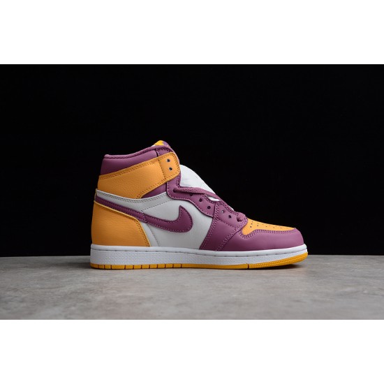 Jordan 1 Retro High Brotherhood 555088-706 Basketball Shoes