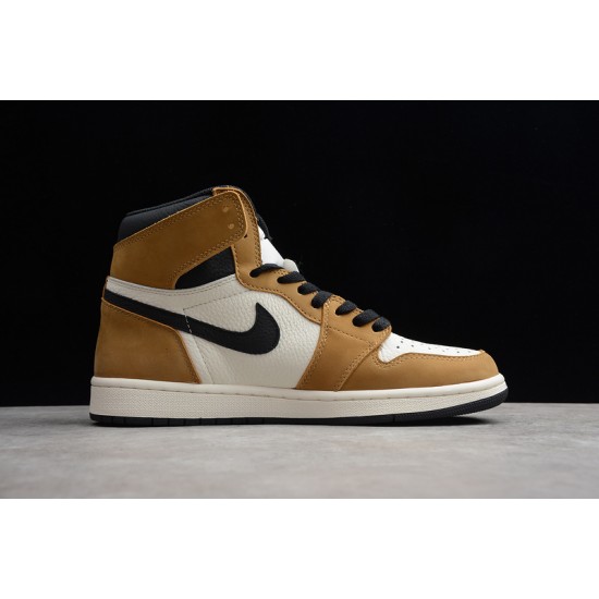 Jordan 1 Retro High Rookie of the Year 555088-700 Basketball Shoes