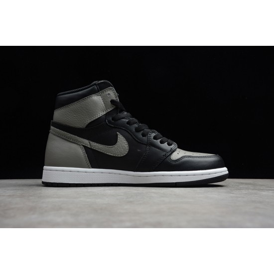 Jordan 1 Retro High Shadow 555088-013 Basketball Shoes