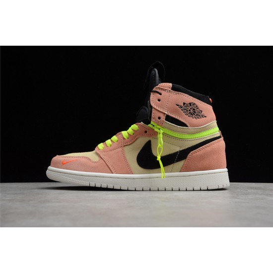 Jordan 1 Retro High Switch CW6576-100 Basketball Shoes