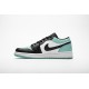 Men Air Jordan 1 Low Emerald Toe