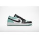 Men Air Jordan 1 Low Emerald Toe