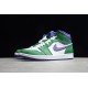 Jordan 1 Retro Mid Hulk 554724-300 Basketball Shoes