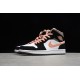 Jordan 1 Retro Mid Peach Mocha DH0210-100 Basketball Shoes