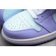 Jordan 1 Retro Mid Purple Pulse 554724-500 Basketball Shoes