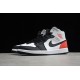 Jordan 1 Retro Mid Red Black Toe 852542-100 Basketball Shoes