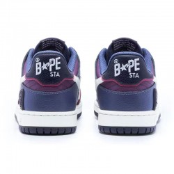 A Bathing Ape Sk8 Low Peach Purple White Deep Blue Women Men Shoes