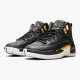 Air Jordan 12 Retro Reptile AJ12 AO6068 007 BlackMetallic Gold White