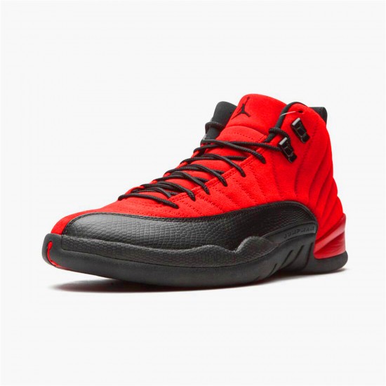 Air Jordan 12 Retro Reverse Flu Game Mens AJ12 CT8013 602 Varsity RedBlack Concord