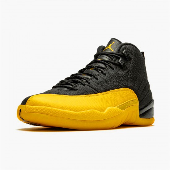 Air Jordan 12 Retro University Gold Mens AJ12 130690 070 BlackBlack University Gold