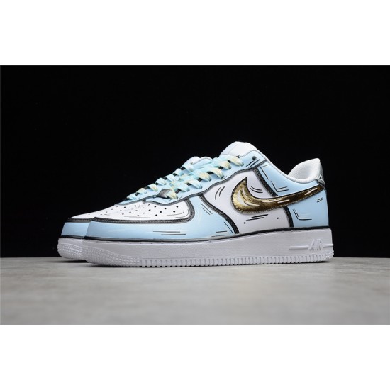 Nike Air Force 1 Low Blue --CW2288-212 Casual Shoes Unisex