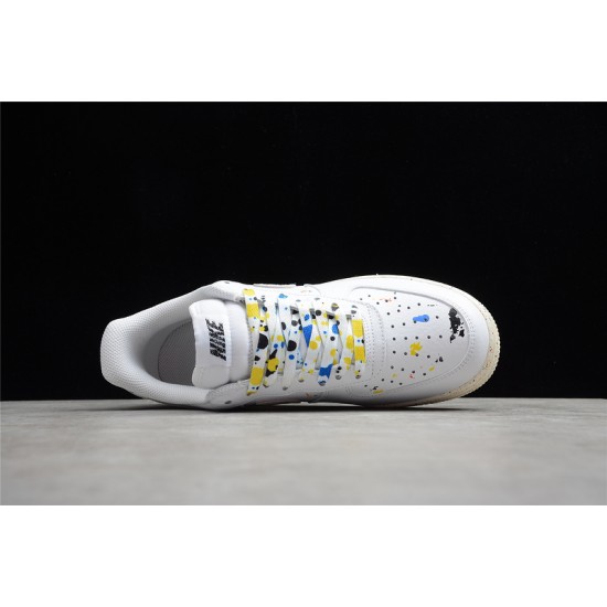 Nike Air Force 1 Low Paint Splatter --CZ0339-100 Casual Shoes Unisex