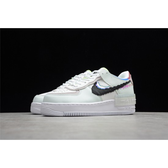 Nike Air Force 1 Low Pixel Swoosh - Barely Green --CV8480-300 Casual Shoes Women