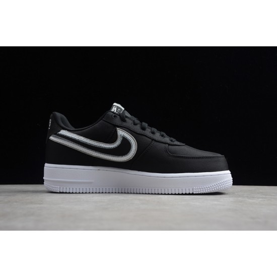 Nike Air Force 1 Low Reverse Stitch - Black --CD0886-001 Casual Shoes Unisex