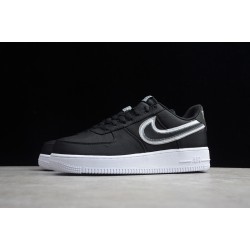 Nike Air Force 1 Low Reverse Stitch - Black --CD0886-001 Casual Shoes Unisex