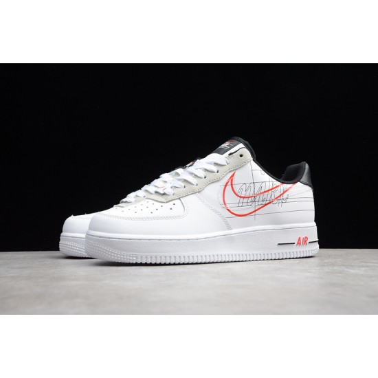 Nike Air Force 1 Low Script Swoosh--CK9257-100 Casual Shoes Unisex