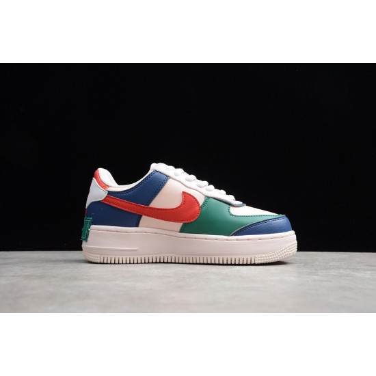 Nike Air Force 1 Low Shadow Mystic Navy --CI0919-400 Casual Shoes Women