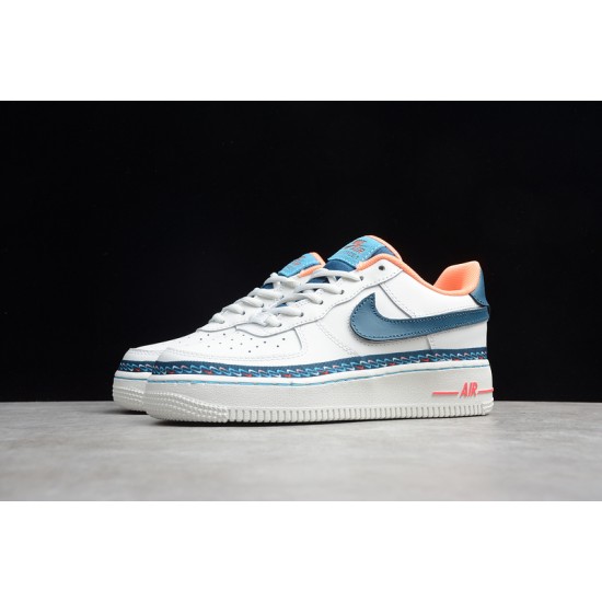 Nike Air Force 1 Low Swoosh Chain --CK9708-100 Casual Shoes Women