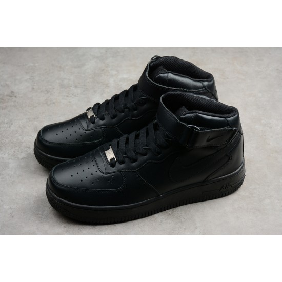 Nike Air Force 1 Mid 07 Black --315123-001 Casual Shoes Unisex