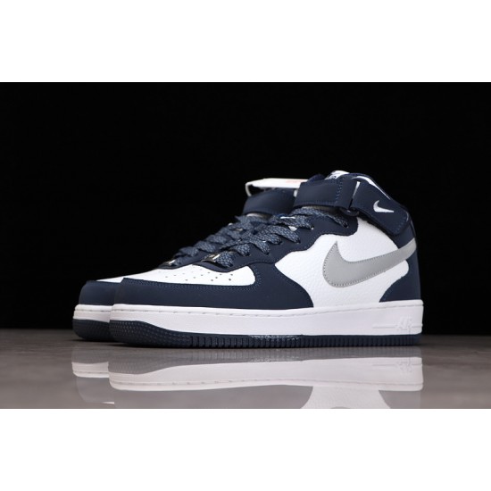 Nike Air Force 1 Mid 07 Blue --AQ2263-115 Casual Shoes Unisex