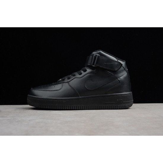 Nike Air Force 1 Mid Black --315123-001 Casual Shoes Unisex