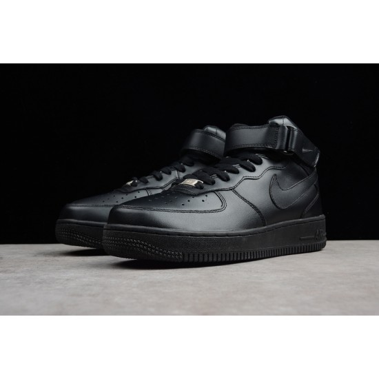 Nike Air Force 1 Mid Black --315123-001 Casual Shoes Unisex