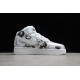 Nike Air Force 1 Mid Black White --AQ8020-100 Casual Shoes Unisex