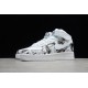 Nike Air Force 1 Mid Black White --AQ8020-100 Casual Shoes Unisex