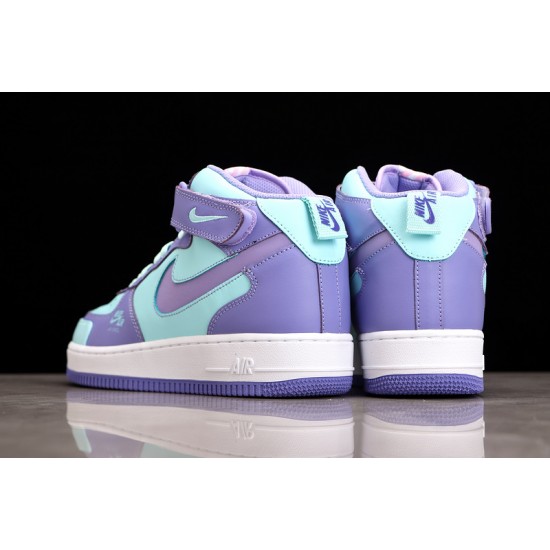 Nike Air Force 1 Mid Blue Purple --CV3039-107 Casual Shoes Unisex