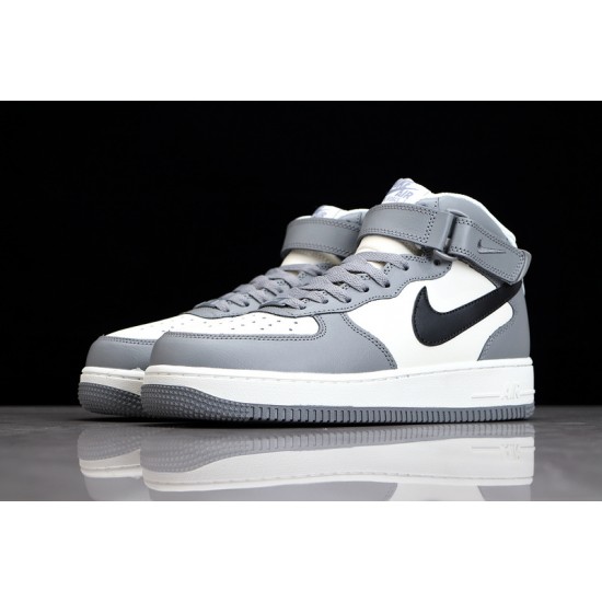 Nike Air Force 1 Mid Gray Black --AQ3778-994 Casual Shoes Unisex