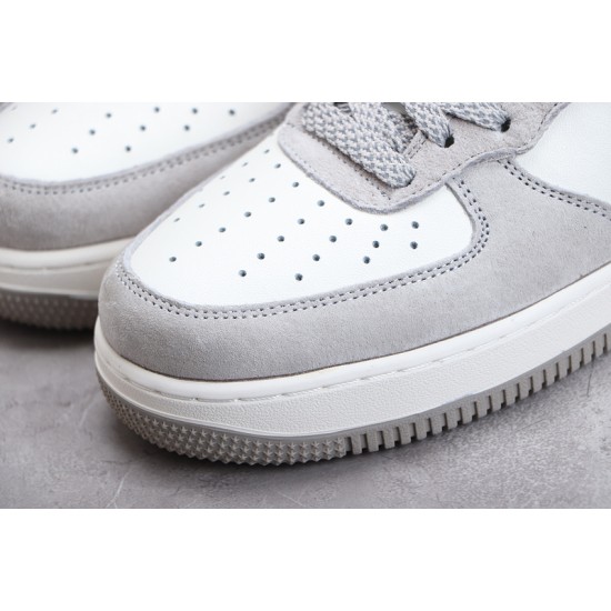 Nike Air Force 1 Mid Gray White --CQ3866-015 Casual Shoes Unisex