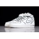 Nike Air Force 1 Mid Grey White --AQ2898-008 Casual Shoes Unisex