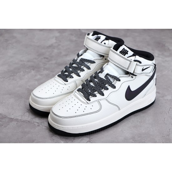 Nike Air Force 1 Mid Undefeated X Black White --CJ6690-100 Casual Shoes Unisex