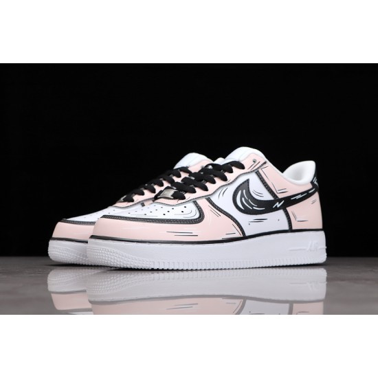 Nike Air Force 1 Low Pink White ——CW2288-213 Casual Shoes Unisex