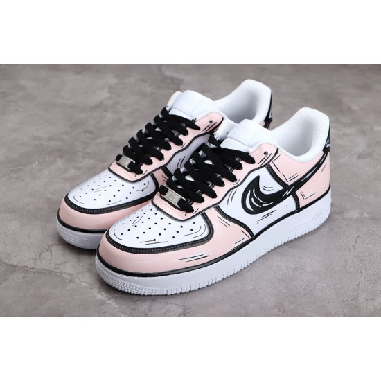 Nike Air Force 1 Low Pink White ——CW2288-213 Casual Shoes Unisex