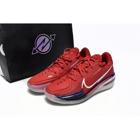 Nike Air Zoom G.T. Cut White Laser Red DM4551 600 Sport Shoes