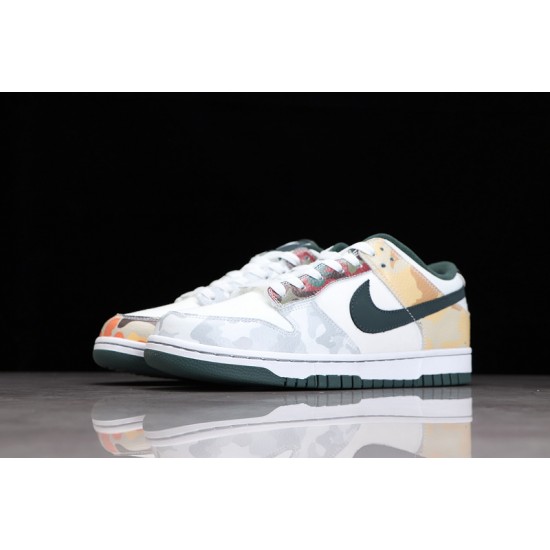 Nike SB Dunk Low Sail Multi-Camo --DH0957-100 Casual Shoes Unisex