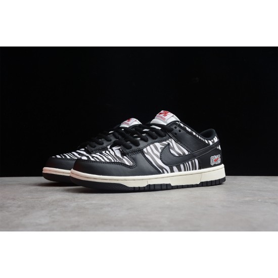 Nike SB Dunk Low Zebra --DM3510-001 Casual Shoes Unisex