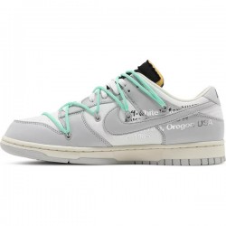 Off-White x Dunk Low "Lot 04 Of 50" DM1602 114 Leather Shoes