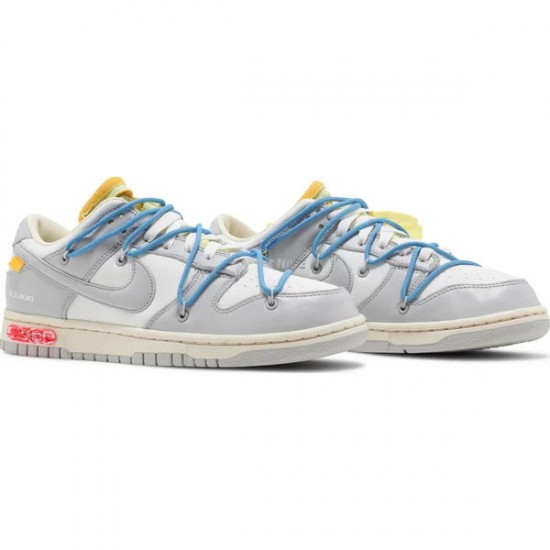 Off-White x Dunk Low Lot 05 Of 50 DM1602 113 Leather Shoes