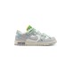 Off-White x Dunk Low Lot 07 Of 50 DM1602 108 Leather Shoes