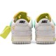 Off-White x Dunk Low Lot 14 Of 50 DJ0950 106 Suede Shoes