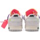 Off-White x Dunk Low Lot 15 Of 50 DJ0950 101 Suede Shoes