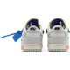 Off-White x Dunk Low Lot 16 Of 50 DJ0950 111 Suede Shoes