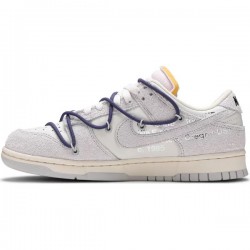 Off-White x Dunk Low "Lot 18 Of 50" DJ0950 112 Suede Shoes