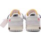 Off-White x Dunk Low Lot 18 Of 50 DJ0950 112 Suede Shoes