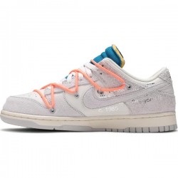 Off-White x Dunk Low "Lot 19 Of 50" DJ0950 119 Suede Shoes