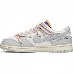 Off-White x Dunk Low "Lot 24 Of 50" DM1602 119 Leather Shoes