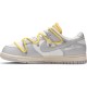 Off-White x Dunk Low Lot 29 Of 50 DM1602 103 Leather Shoes