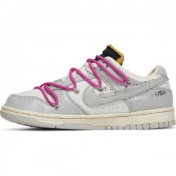 Off-White x Dunk Low "Lot 30 Of 50" DM1602 122 Leather Shoes